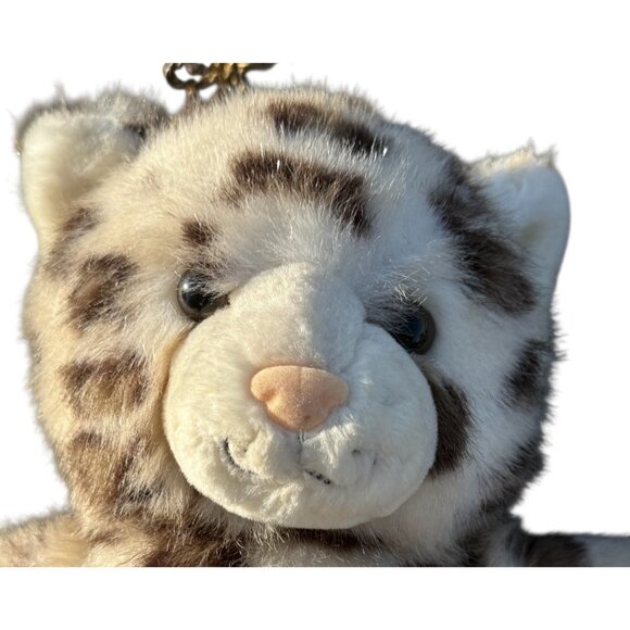Build A Bear Sparkle Snow Leopard Plush Tinsel Fur Stuffed Support Pet Toy - Picture 10 of 16